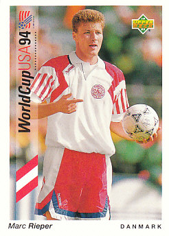 Marc Rieper Denmark Upper Deck World Cup 1994 Preview Eng/Ger #33